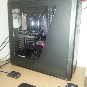 New PC assembled, a few tweaks to tidy it up then I can start measuring up my mods properly.