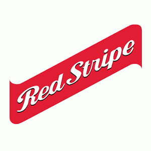 red stripe logo