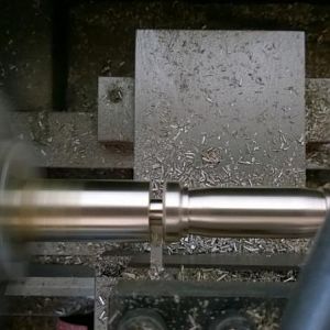 Parting off the Power/Reset lever