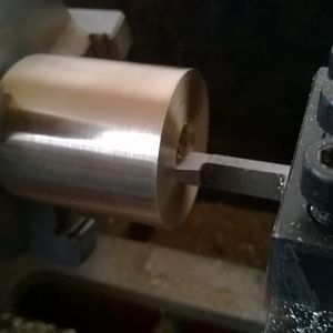 Boring out the power plug 1