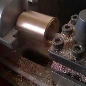 Boring out the power plug 2