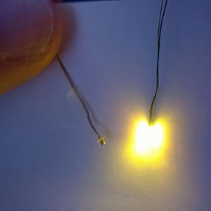 Micro-LED lit