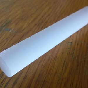Le 16mm frosted acrylic tube