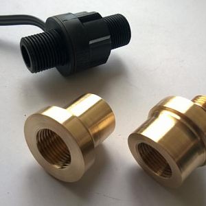 Flow sensor adapters 1