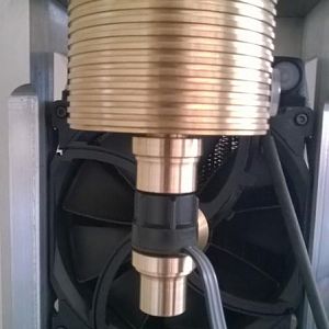 Flow sensor in place 1