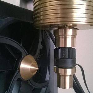 Flow sensor in place 2