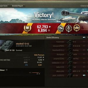 AMX 50 100 Ace and Radley walter