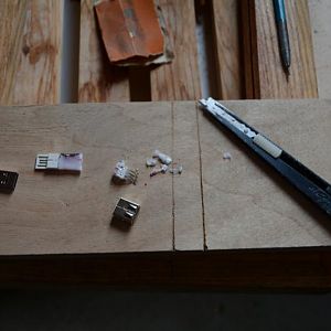 usb extension dismanteled