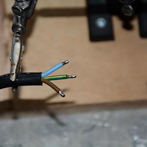 soldered wires