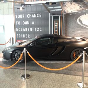 Shop Duty Free and Win... a McLaren?