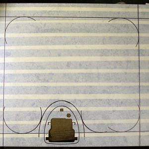 Side panel to be cut.