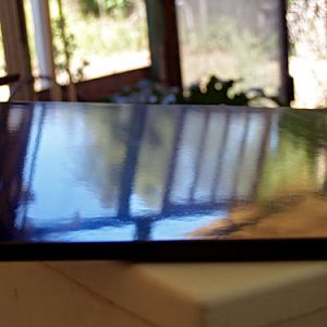 After sanding with 320 and another coat.