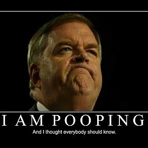 i am pooping