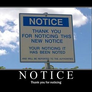 notice