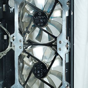 Back of front fans