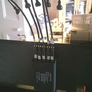 And the setup from behind