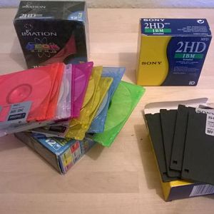 3.5" floppy disks