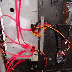 some cable management attempts