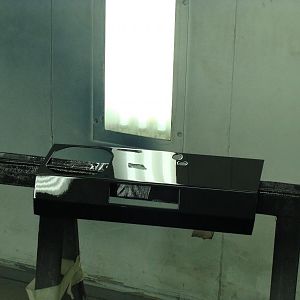 in the paintcabin at work, came out really nice