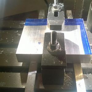 The block marked out