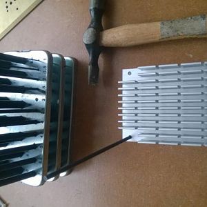 Using centre hole punches