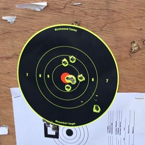 100 metre target.