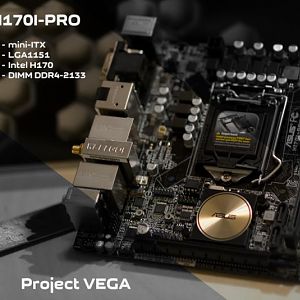 Asus provided motherboard for project VEGA (photos by S.PiC)