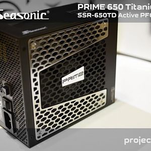 Seasonic company provided the Power Supply for Vega project.
Seasonic PRIME 650 Titanium. 80PLUS Titanium Certificate. Fully Modular PSU.