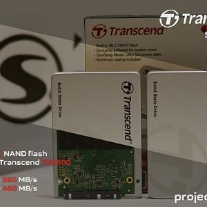 Transcend send SSD370S SSD Drives for project VEGA.