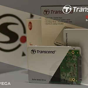 Transcend send SSD370S SSD Drives for project VEGA.