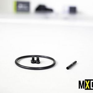 O ring, screws and bar