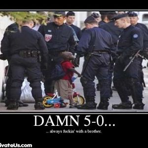 damn 50 police demotivational poster