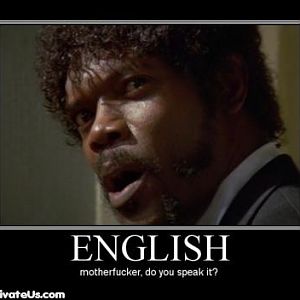 english do you speak it demotivational poster