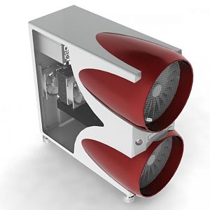 Epic A380 II Hot Rod Red II with mesh