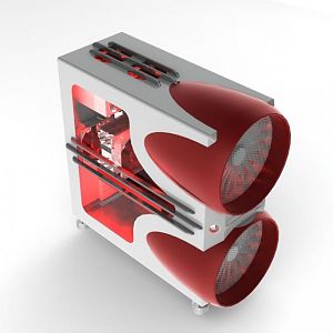 Epic A380 II Hot Rod Red III Trim Red Glow