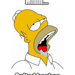 Mmm Salted Hashes Homer