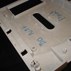 This is what the whole computer looked like before the paint job... verry bland and ugly and was also diferent colors yuck!! :P