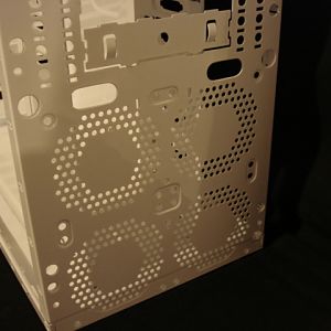 Front intake fan mountings.