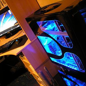 PC, Samsung 22" and Complete Razor Setup