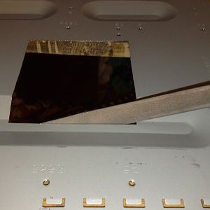 5 7 Filing the mobo tray windows