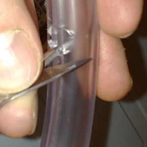 5 19 Cutting the notches in the feet covers