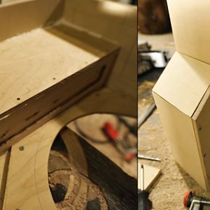 Day 2, making the battery compartment