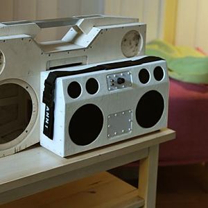 Size difference to my Ghettoblaster V2