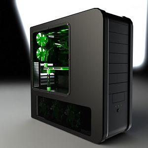 SilverStone Temjin SST TJ07 green