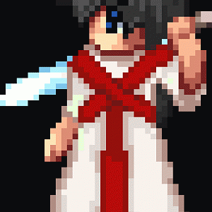 Animation test of the main character for Xiya a game that was being developed on Ragezone.com