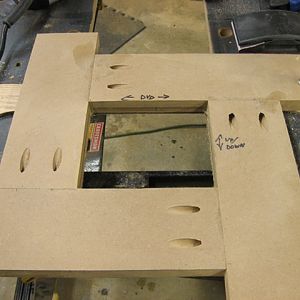 Bottom mounting bracket jig